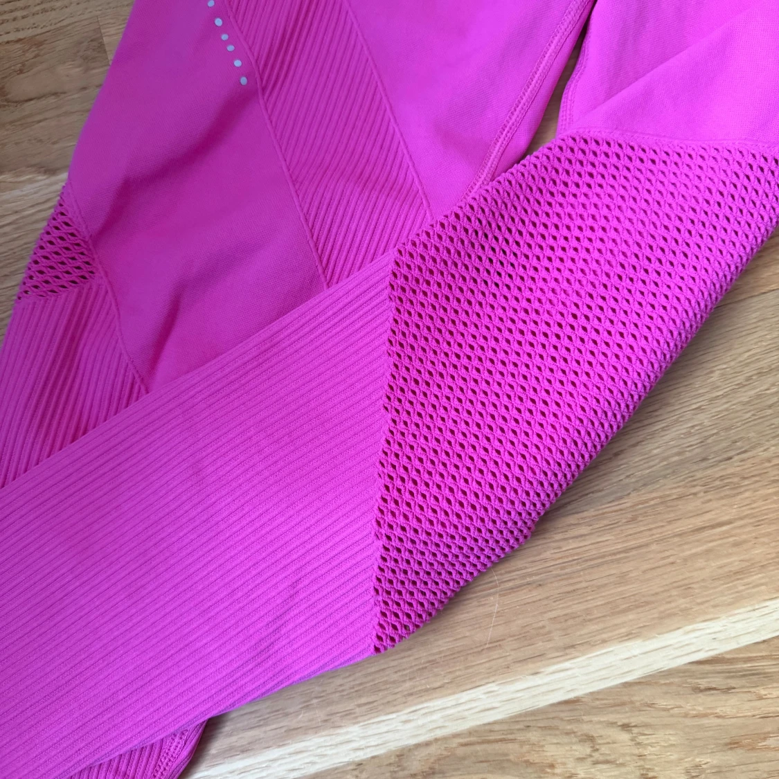 Rosa seamless leggings från H&M Sport - 1