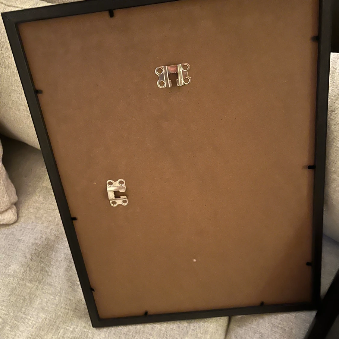 Svart fotoram med glas, 2-pack - 1