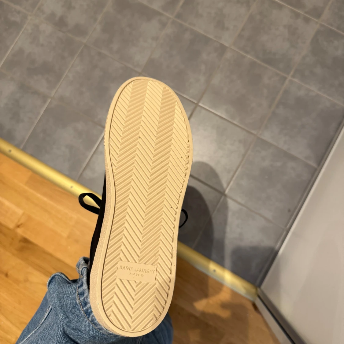 Saint Laurent svarta sneakers - 3