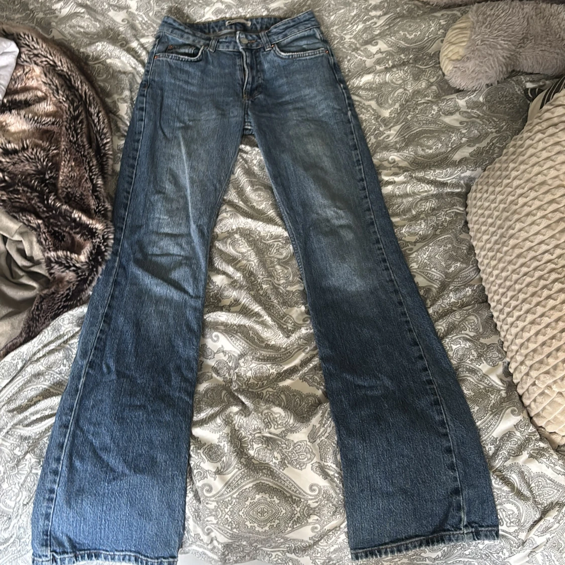 Blå bootcut jeans från g perfect jeans