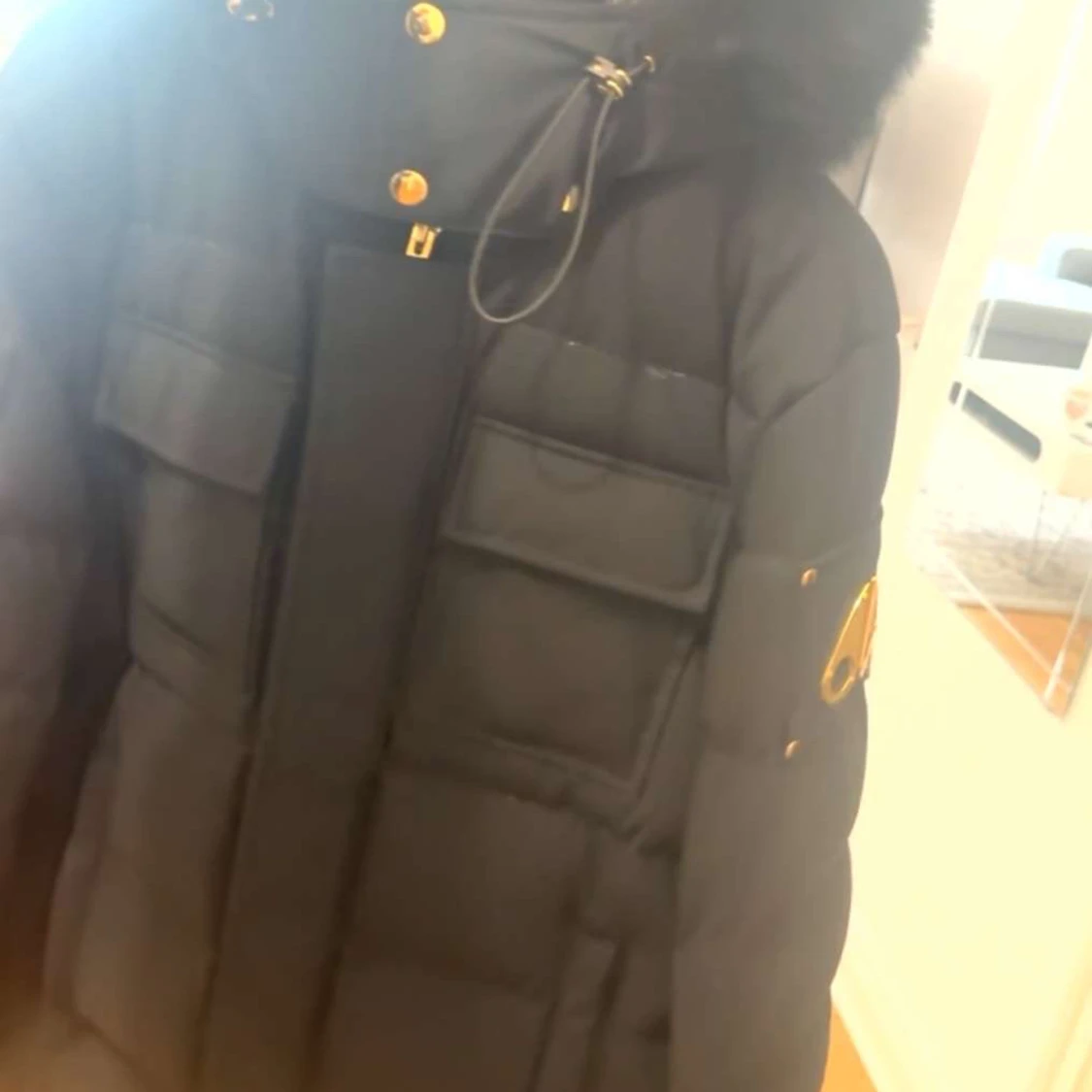 Svart dunjacka Moose Knuckles  - 1