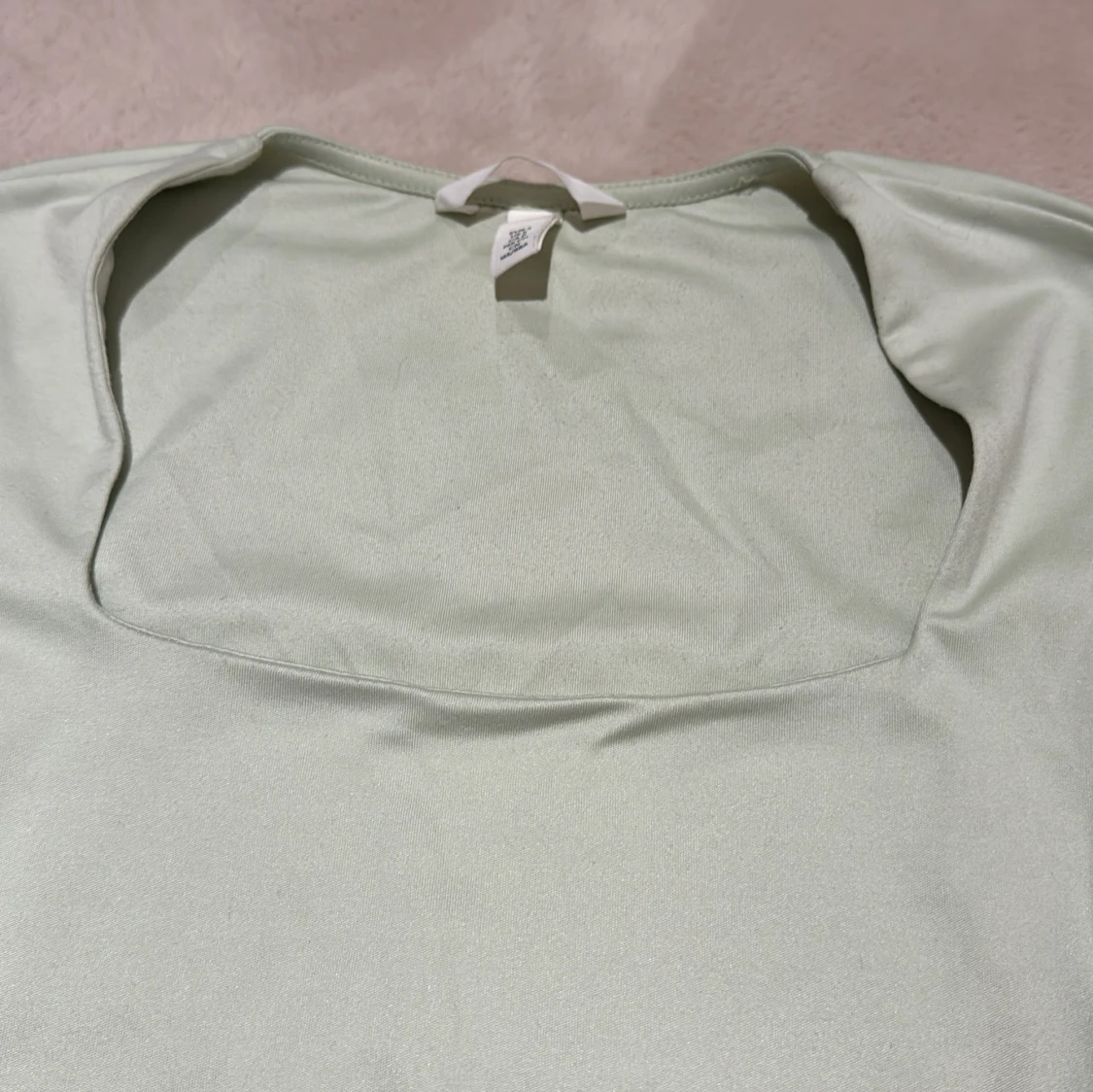 Ljusgrön långärmad topp H&M - 2