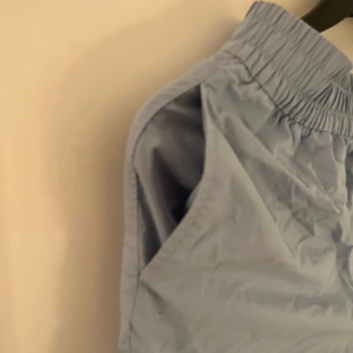 Ljusblå träningsshorts - 1