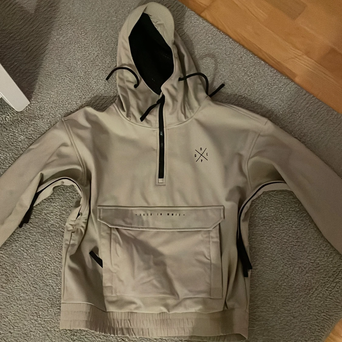 Beige snowboardjacka från Dope