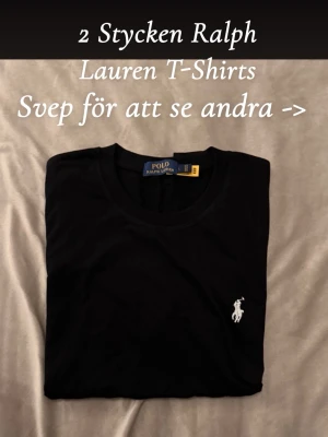 2-pack Ralph Lauren T-shirts - 2 styck extremt snygga Ralph Lauren T-shirts! | Passar Storlek M | Nytt skick på båda! | Pris 450 | Kan köpas för sig, kolla annons i profilen!:) | Kontakta gärna vid frågor! 