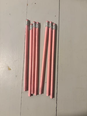 Rosa blyertspennor - Blyertspennor 7X