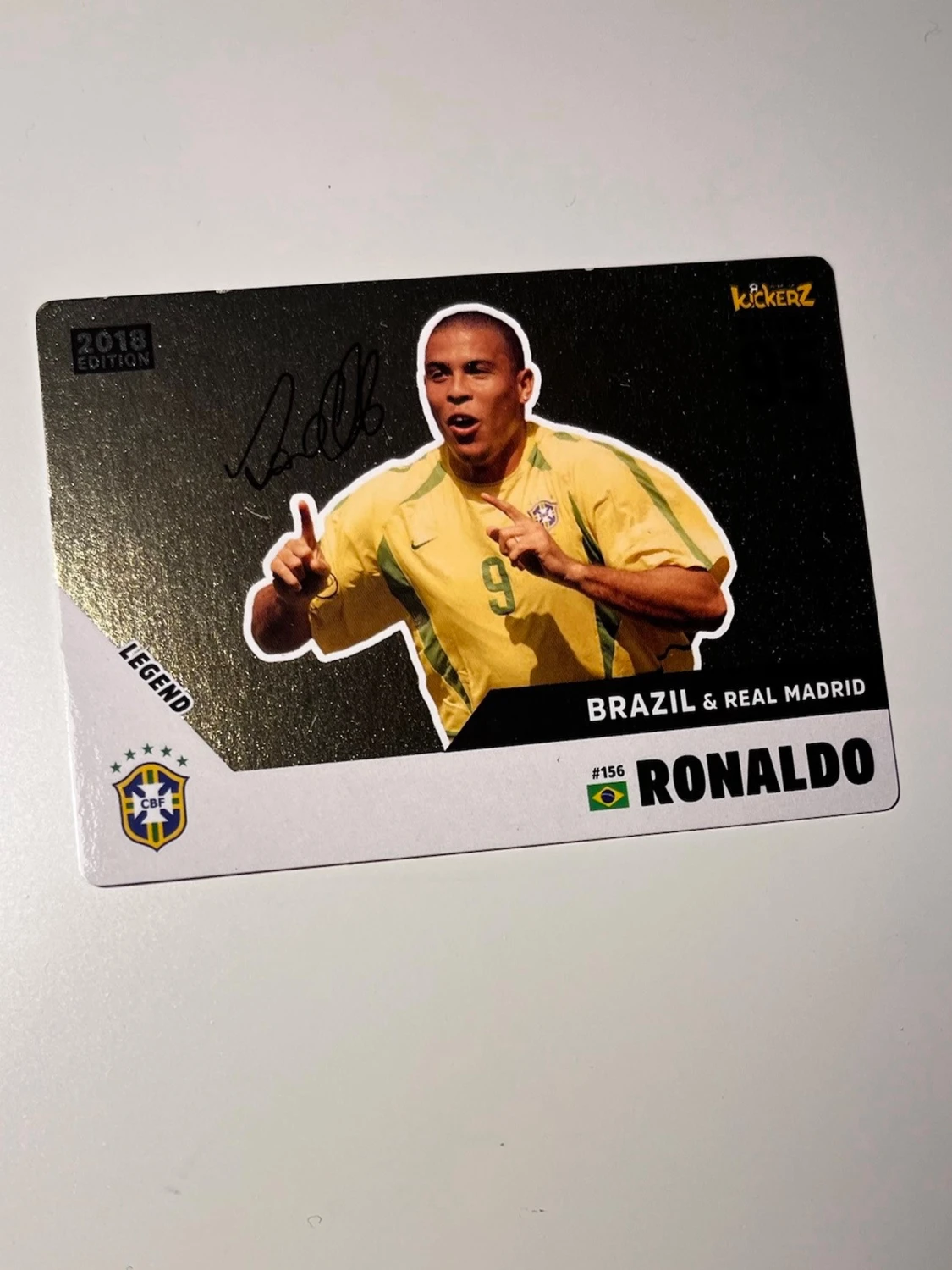 Kickerz Ronaldo Fotbollskort 