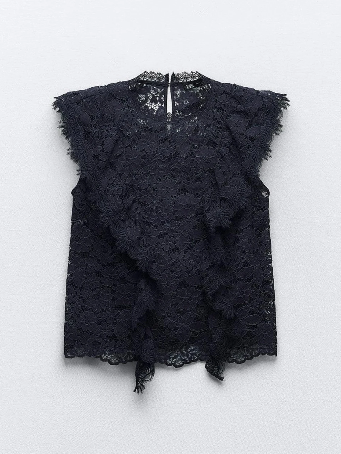 Spets topp från Zara