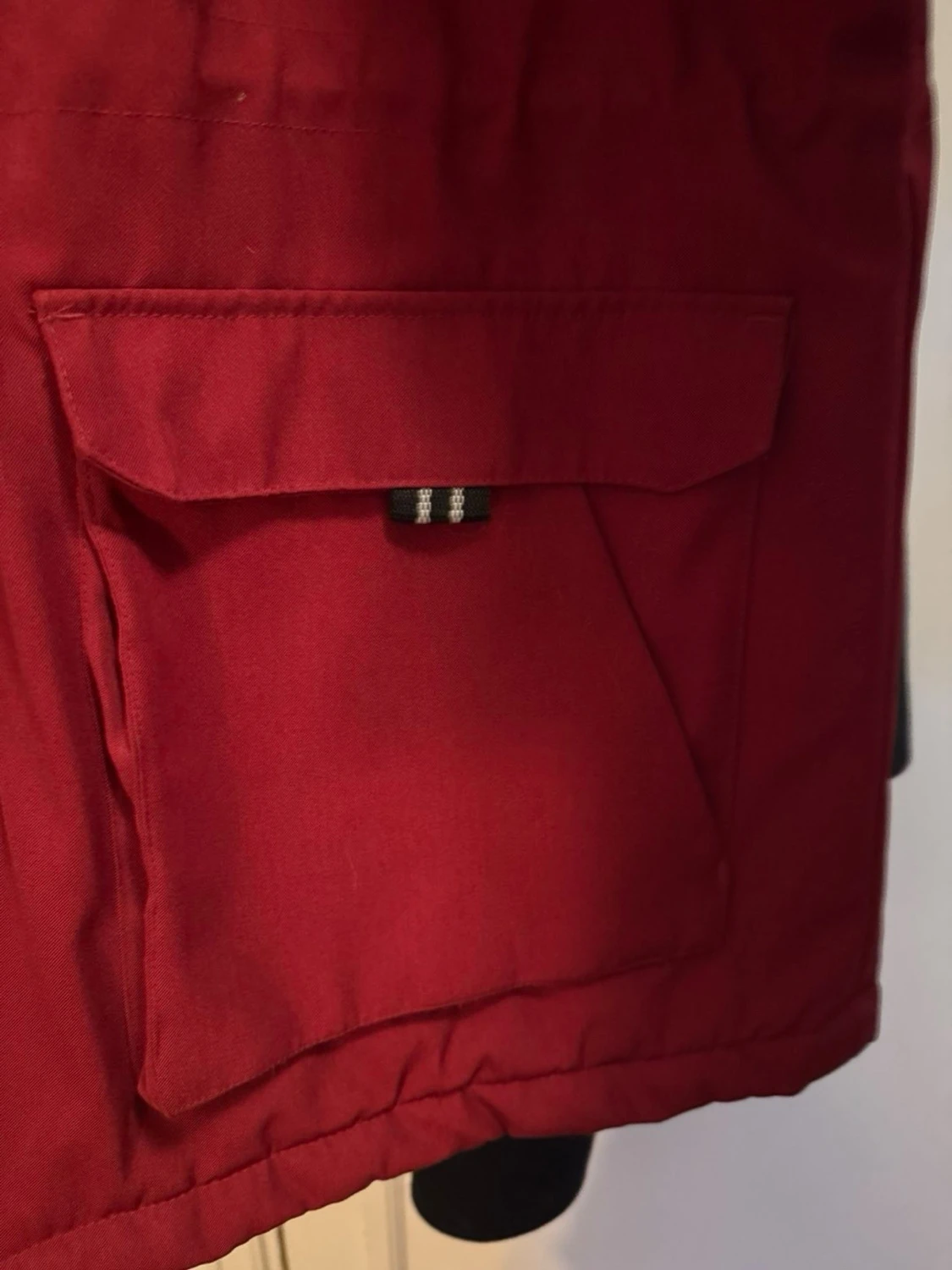 Röd parkas från True North XL - 3