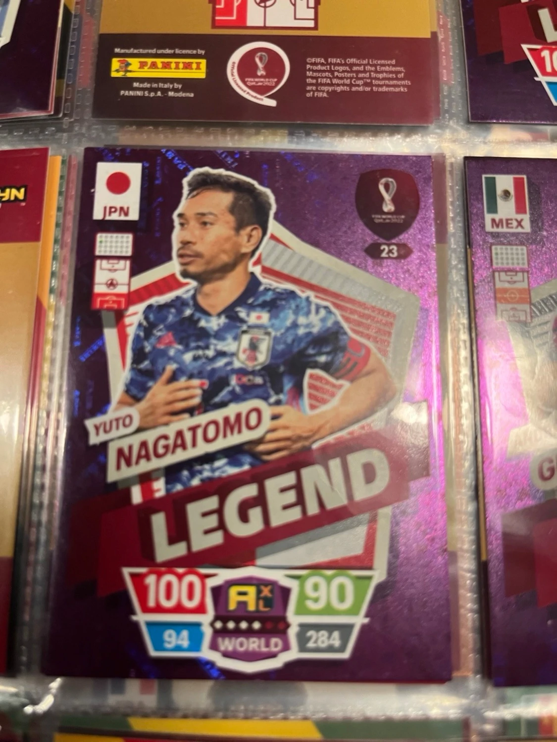 5 Fotbollskort Adrenalyn World Cup - 1