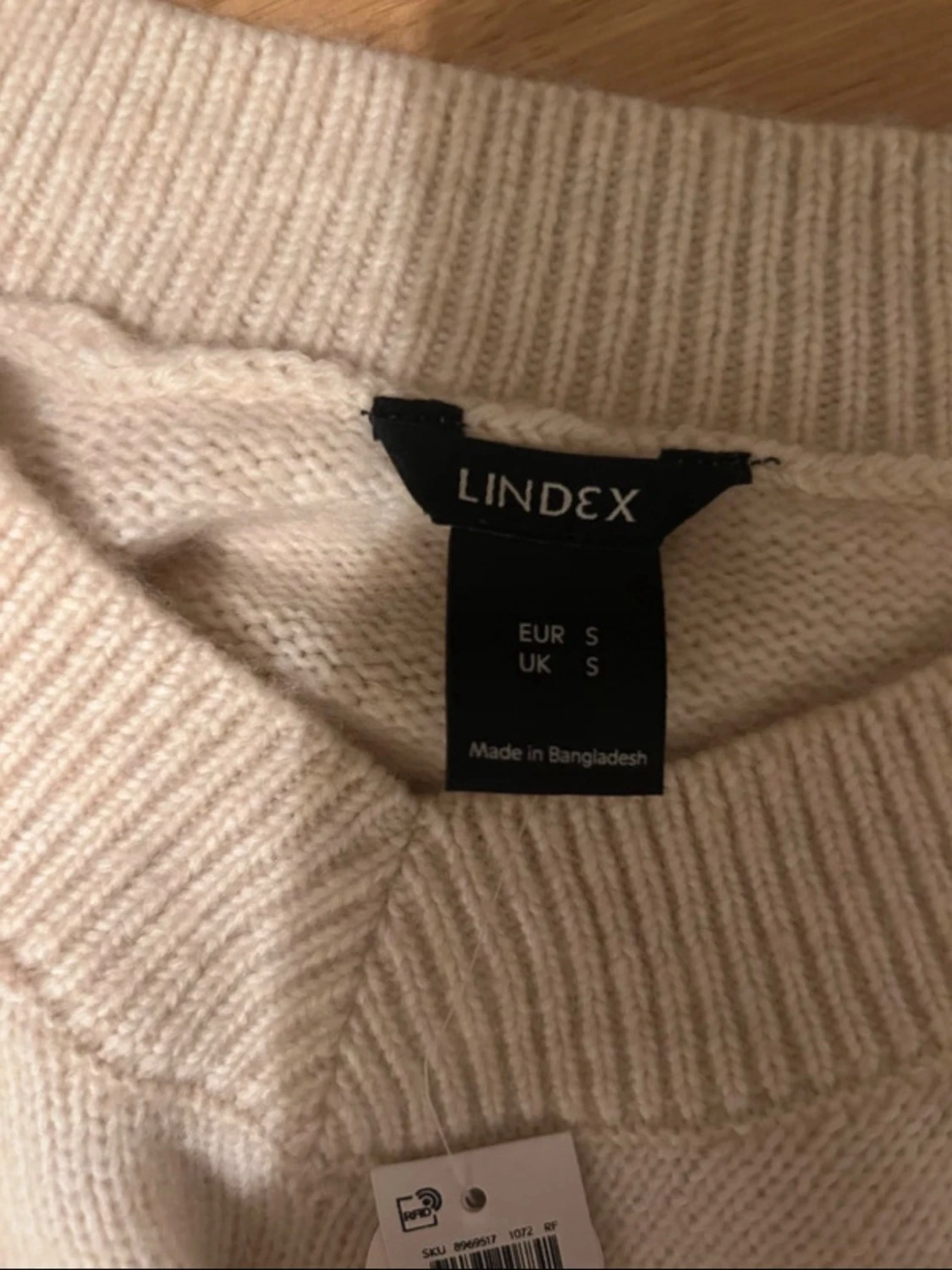 Beige stickad tröja från H&M - 4