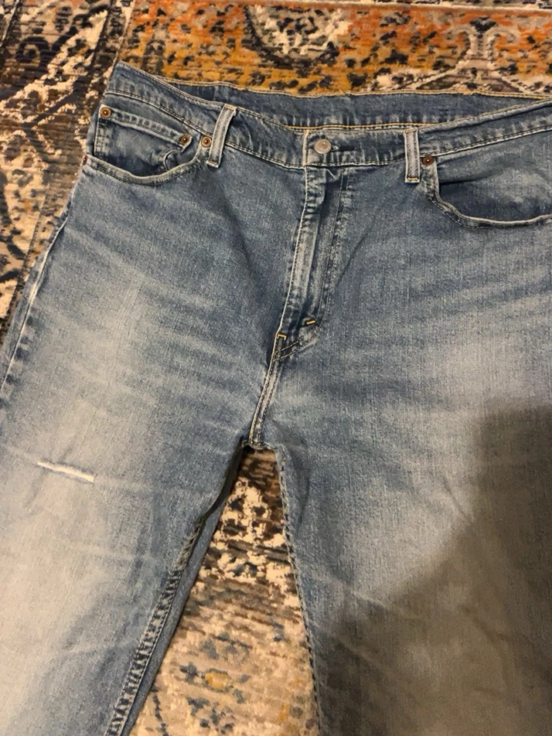Levi's 501 ljusblå jeans straight fit - 1
