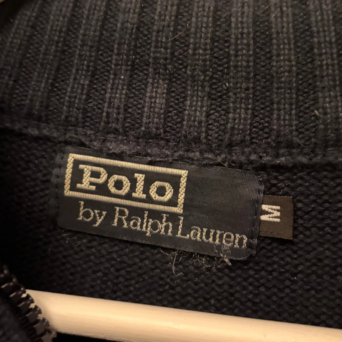 Marinblå stickad tröja Polo Ralph Lauren - 3