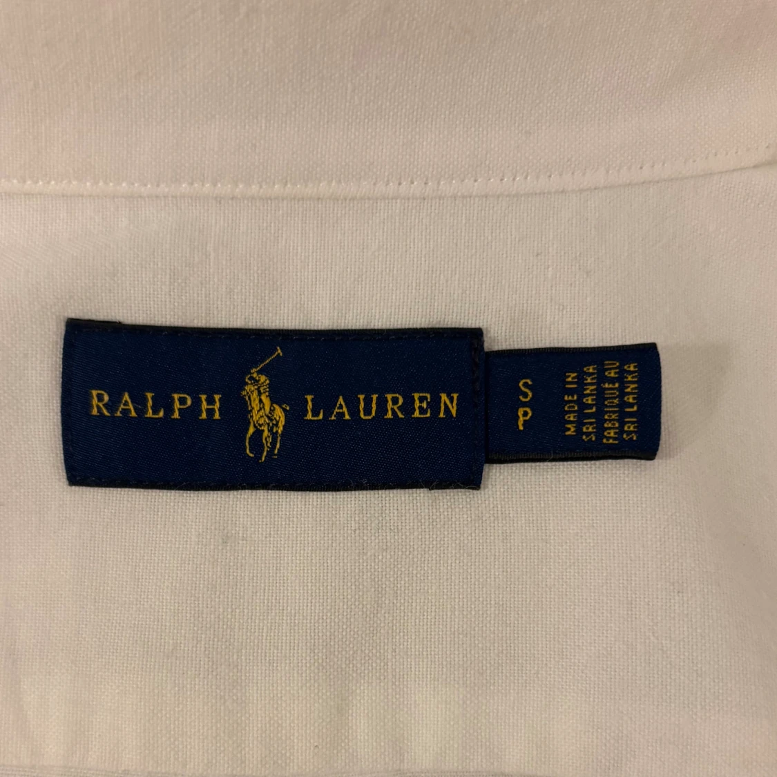 Vit Ralph Lauren skjorta - 3