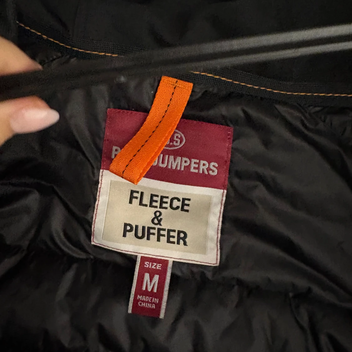 Svart pufferjacka Parajumpers M - 3