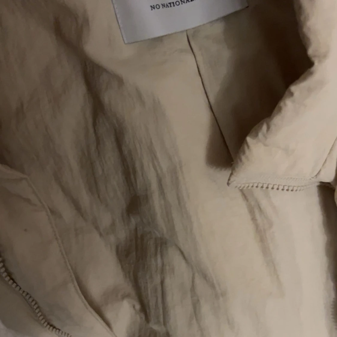 Beige quiltad dunväst från NN07 - 1