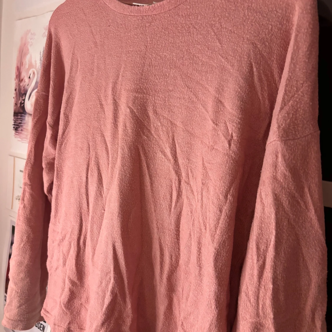 Rosa långärmad tröja från Name It - 2