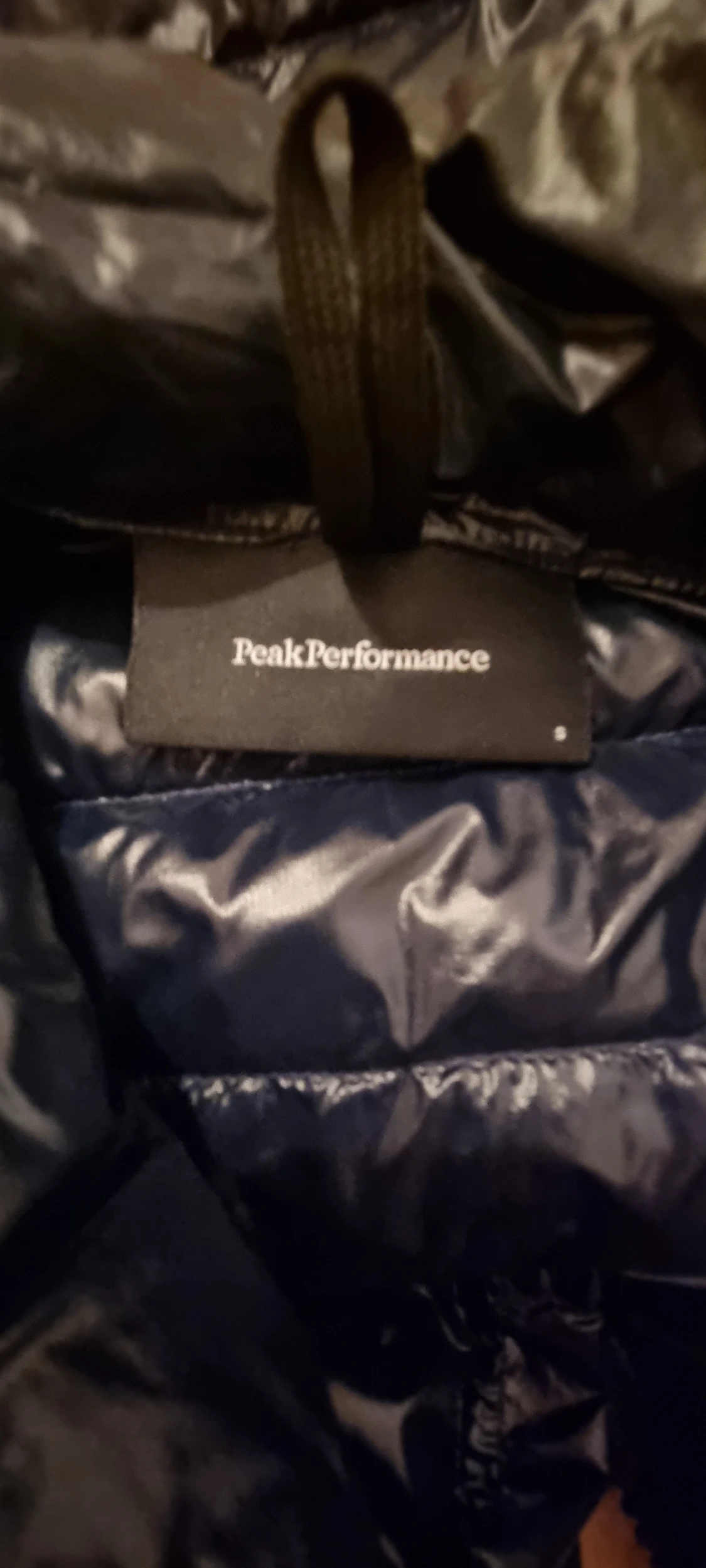 Mörkblå dunväst Peak Performance - 1