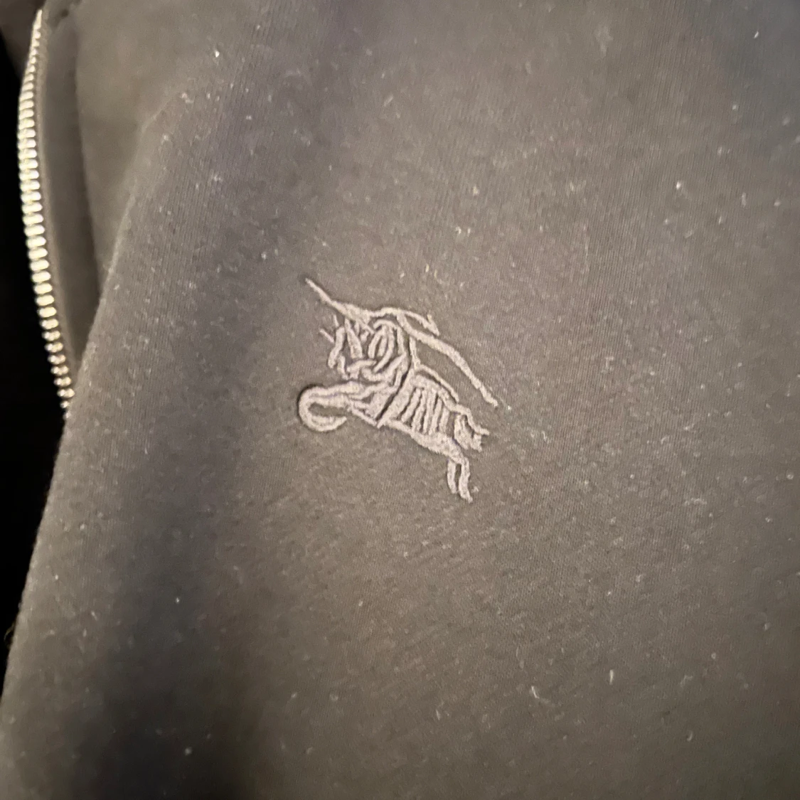 BURBERRY ZIP HOODIE - 1