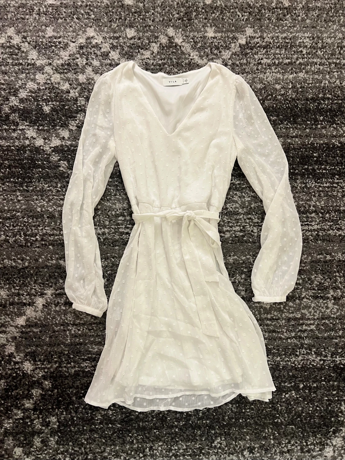 Vit klänning Vila