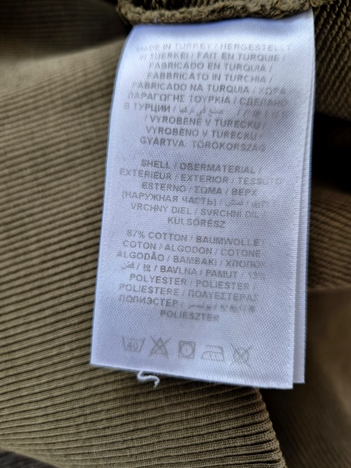 Olivgrön sweatshirt från Gant, storlek M - 4