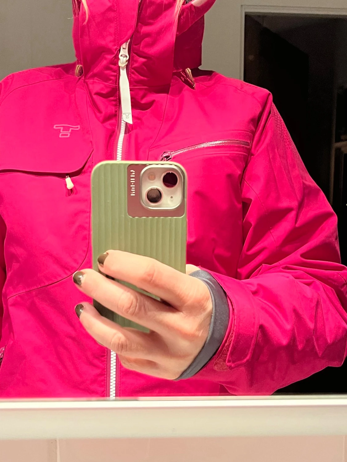 Rosa jacka från Tenson