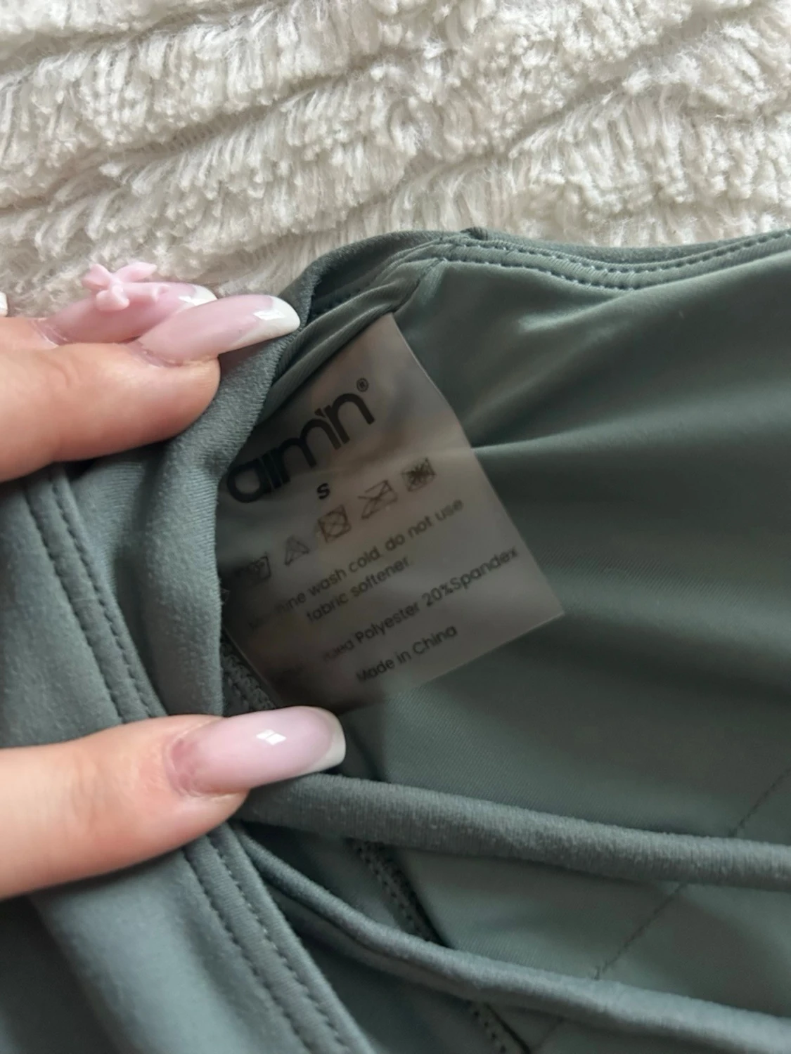 Ggrön sport-bh från Aim'n - 4