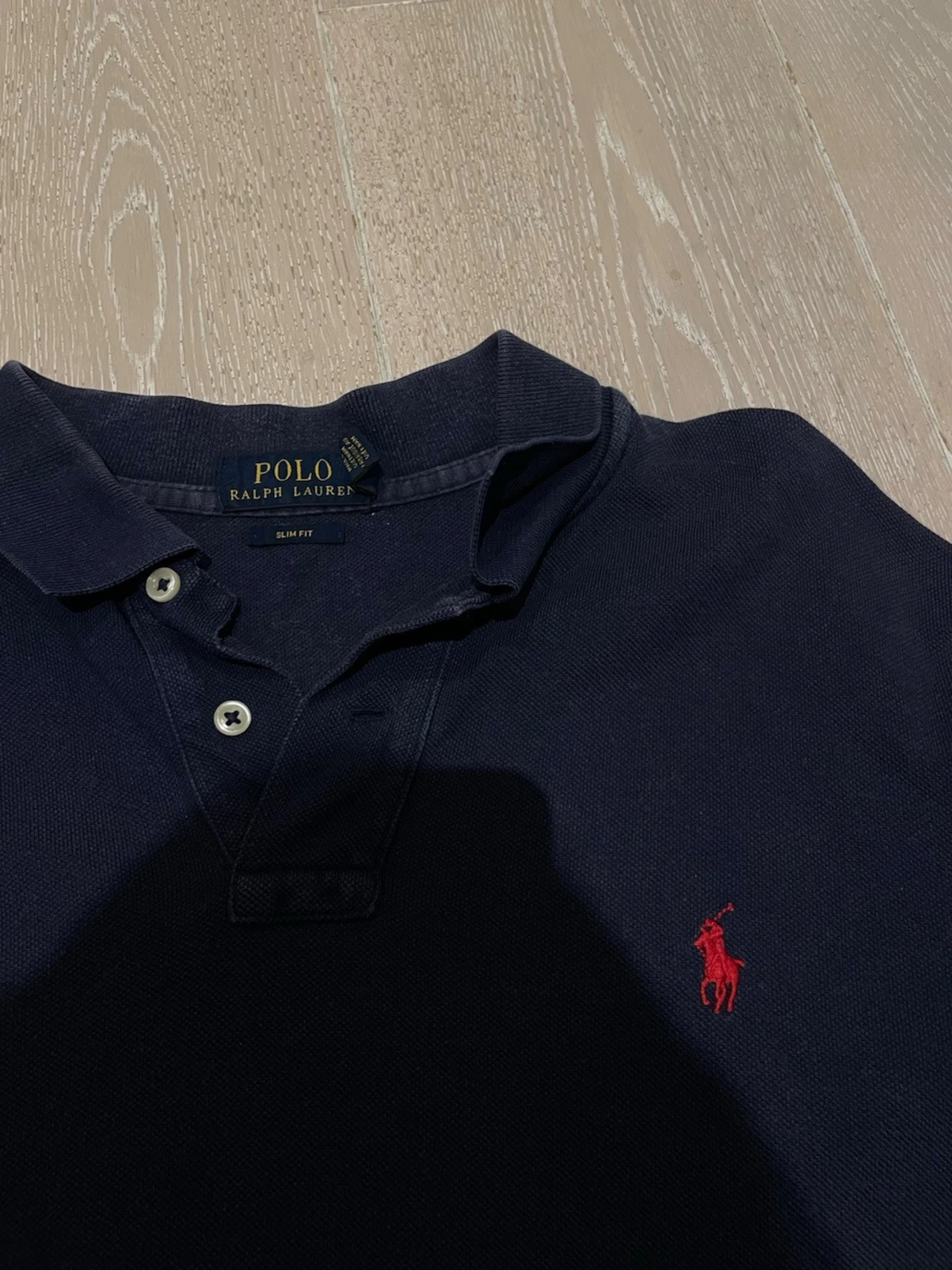 Mörkblå pikétröja från Polo Ralph Lauren - 1