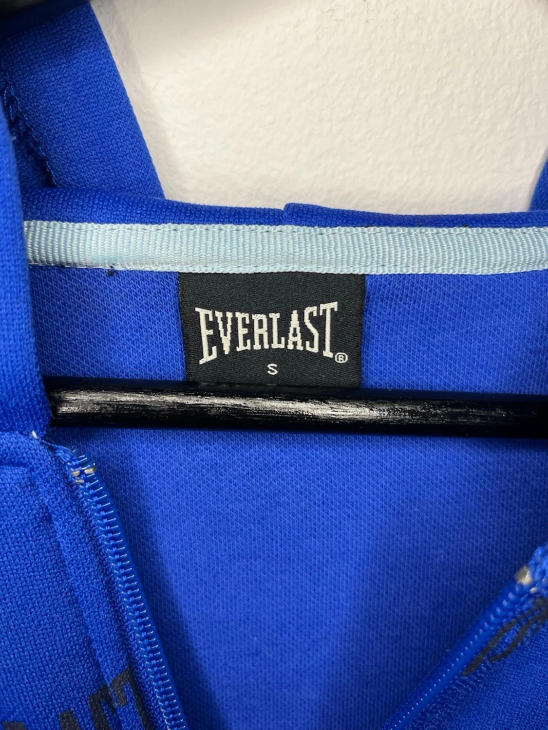 Everlast hoodie med dragkedja blå - 2