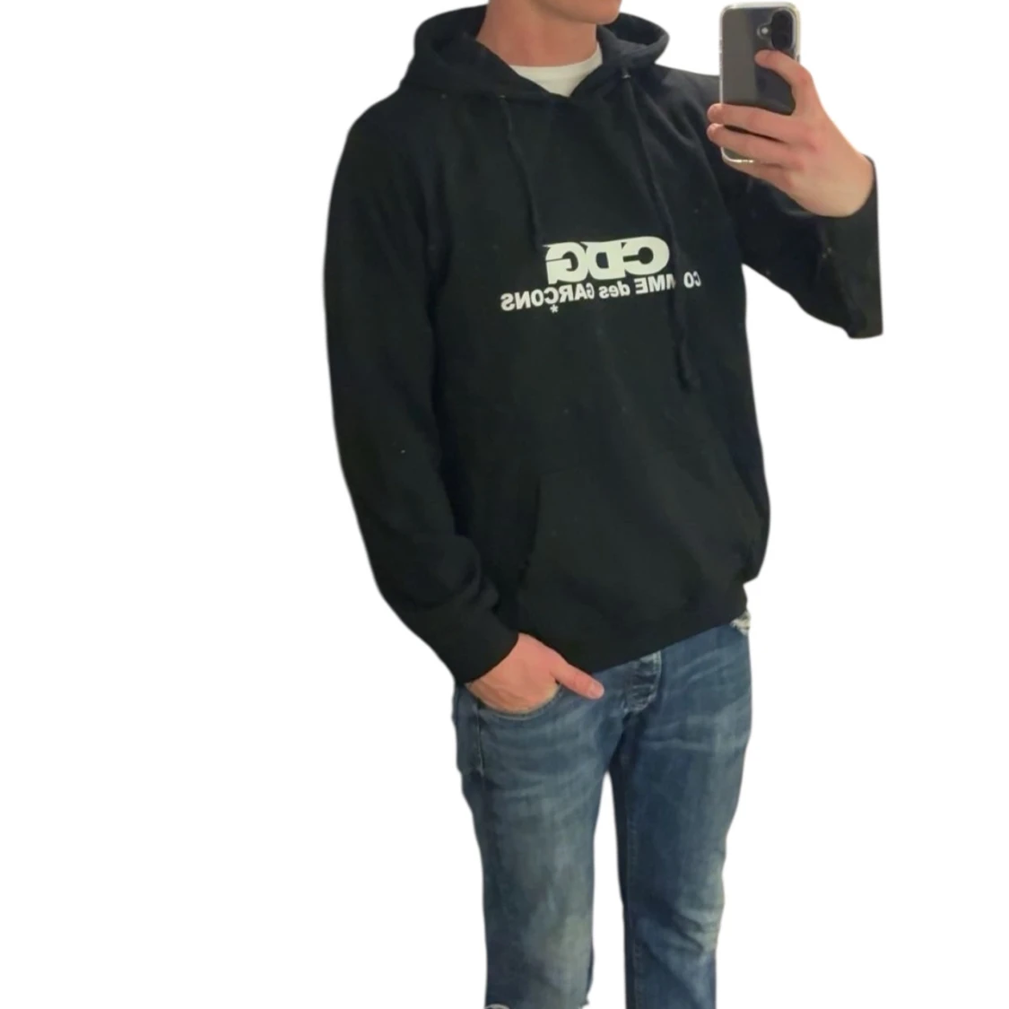 Svart hoodie Comme des Garçons - 1