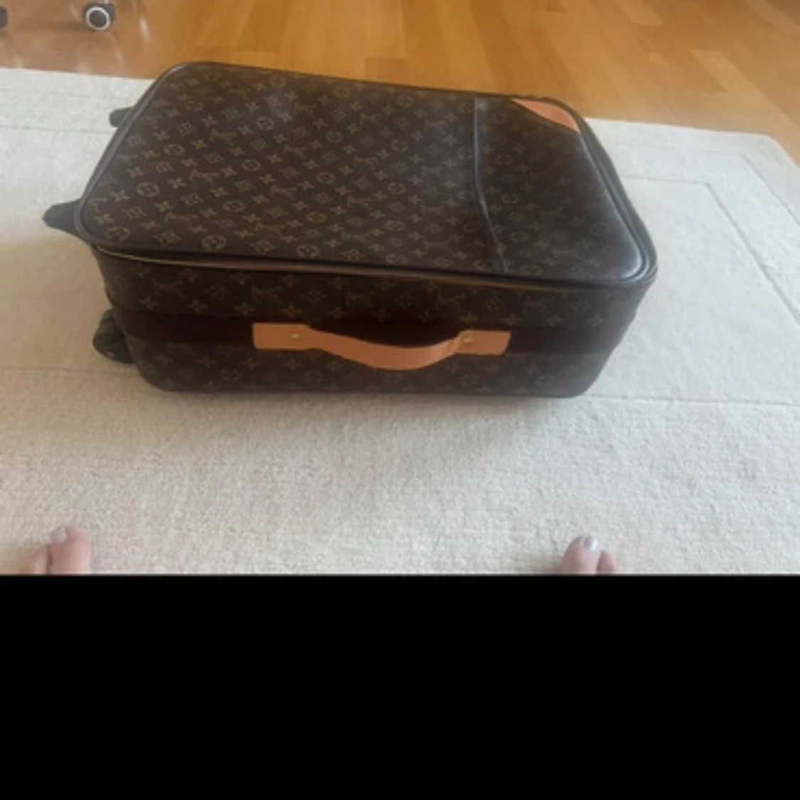 Louis Vuitton resväska monogram brun - 4