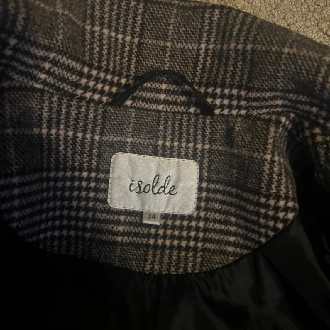 Rutig kappa från Isolde, stl 34 - 2