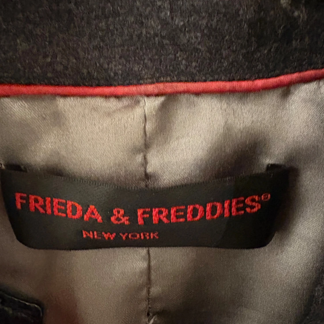 Svart skinnjacka Frieda & Freddies - 1