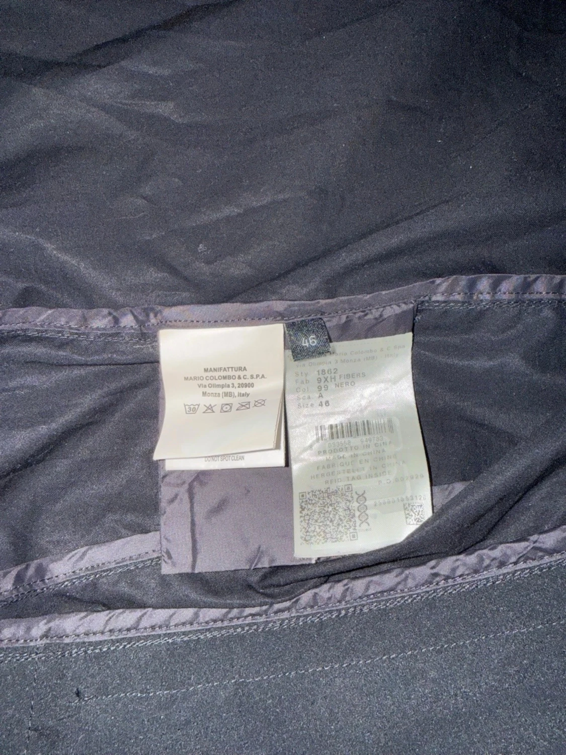 Svart vindjacka från Colmar - 2