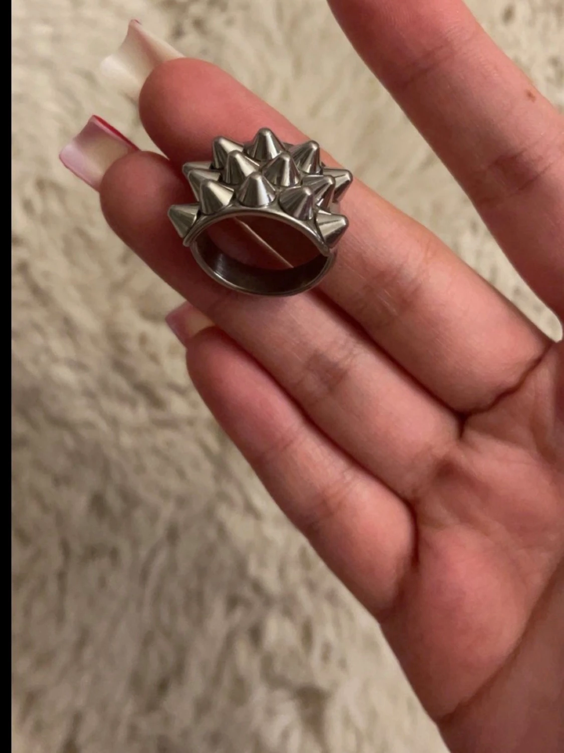 Edblad Silvrig ring, storlek 17,50