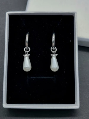 Örhängen inspirerade av Maria Nilsdotter  - Stilrena örhängen inspirerade av Maria Nilsdotter. ☝️Vid köp ingår två extra berlocker som kan bytas ut, då själva hänget är ömtåligt och känsligt för stötar.