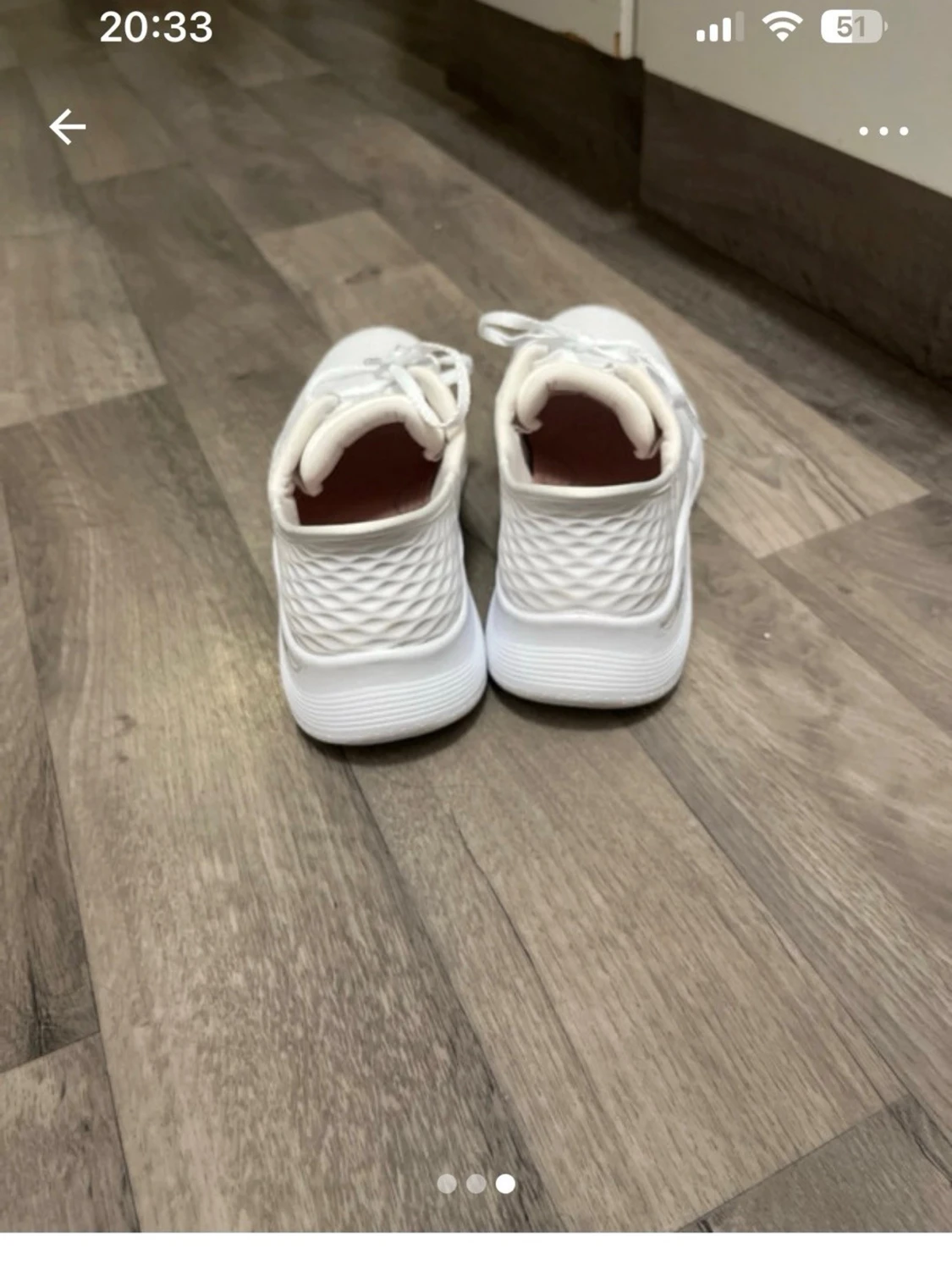 Vita sneakers från Skechers - 2