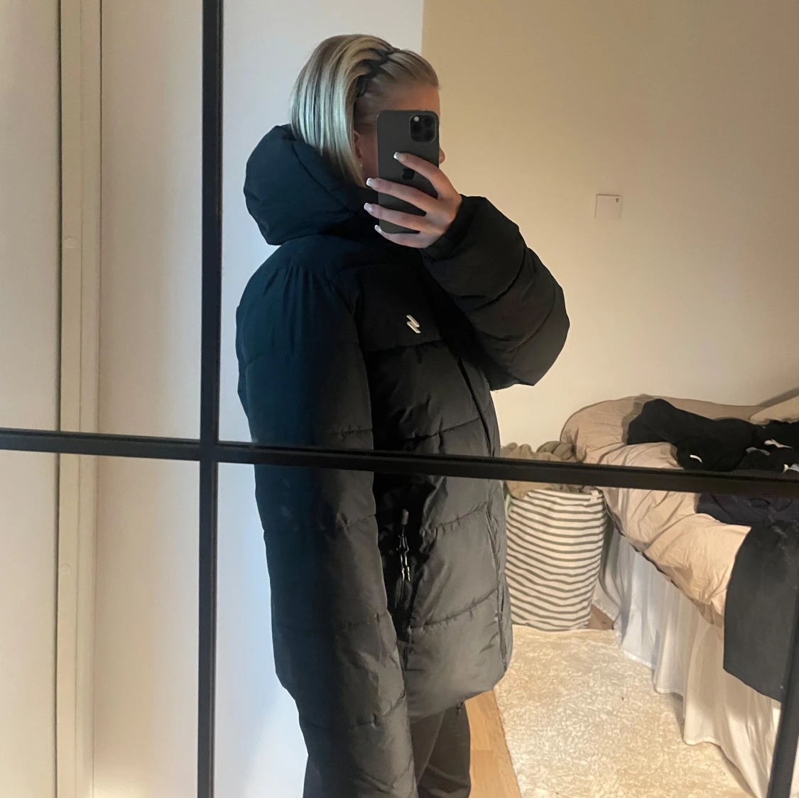 black winter jacket - 2