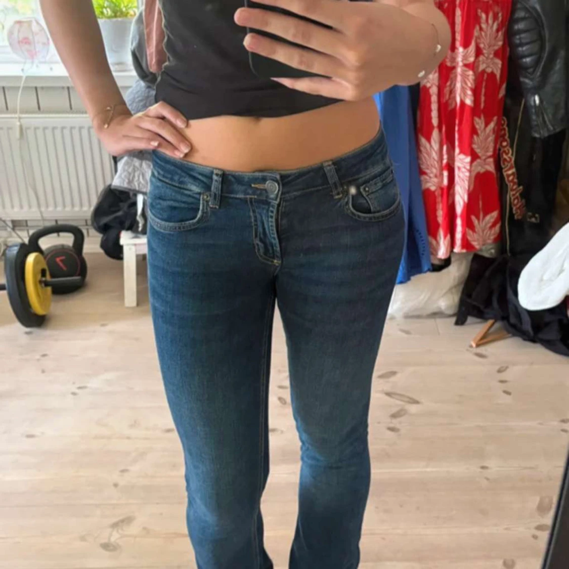 Lågmidjade jeans 