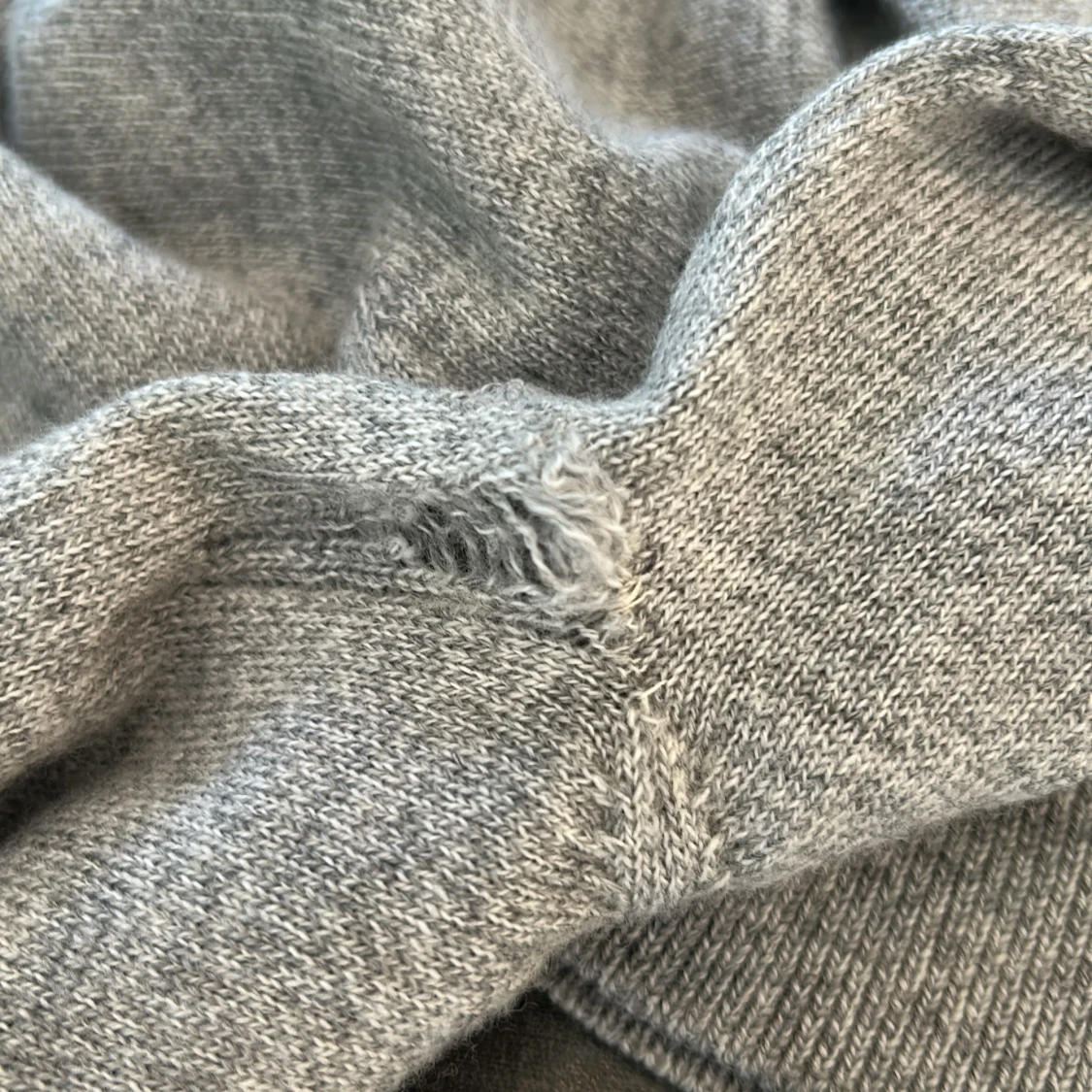 Grå merinoulltröja från Morris  - 4