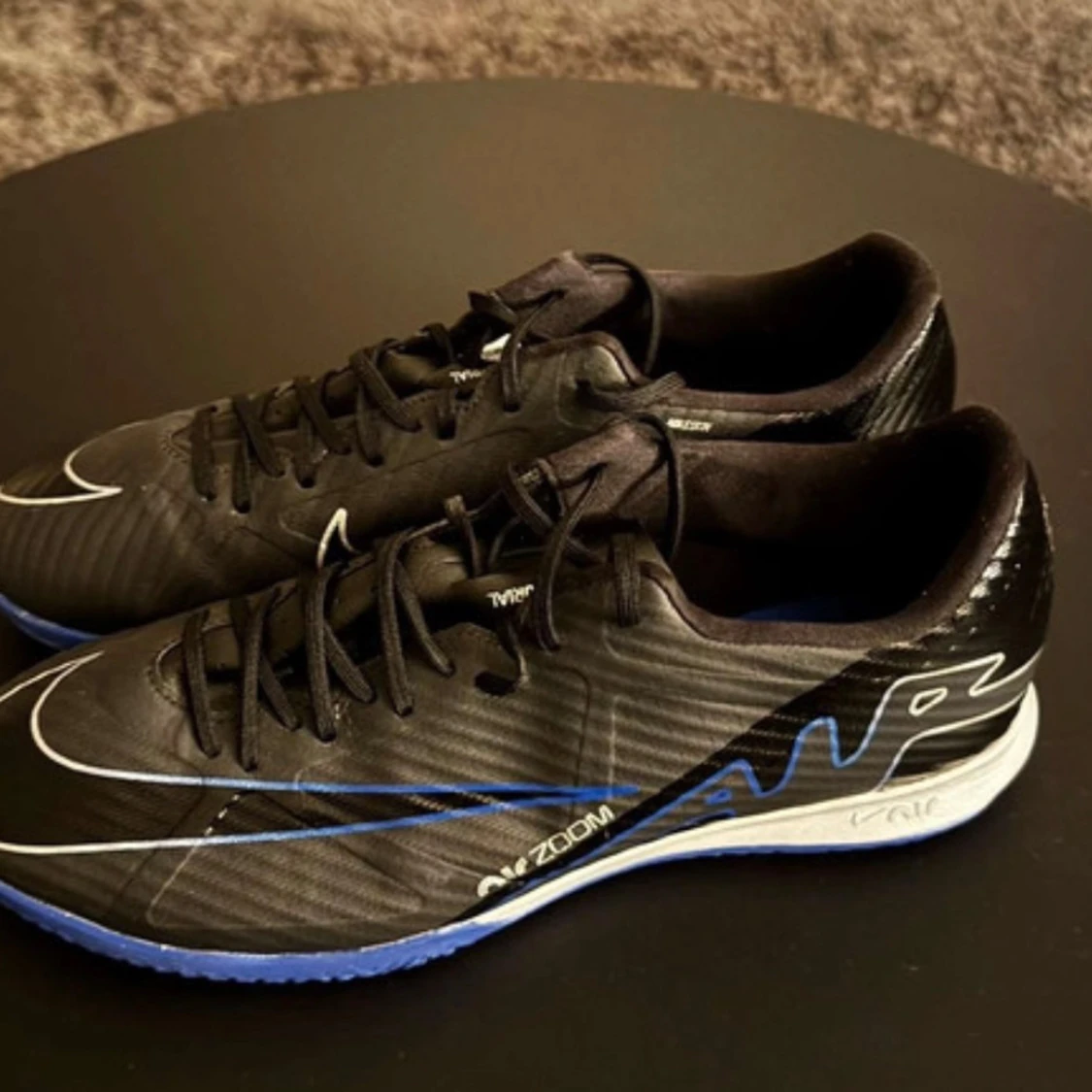 Nike Mercurial fotbollsskor svart/blå