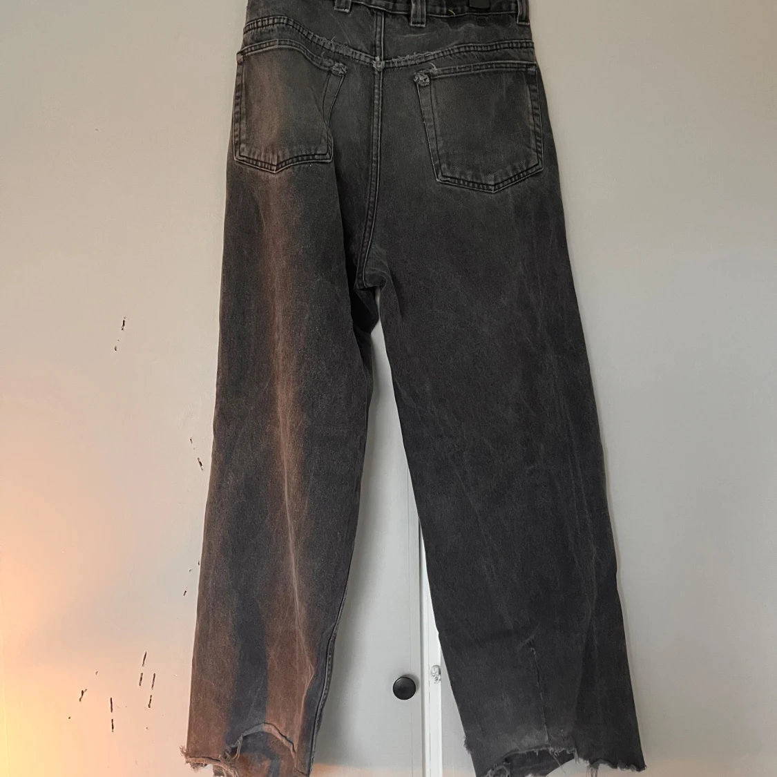 Svarta wide jeans från Polar 93Denim - 2