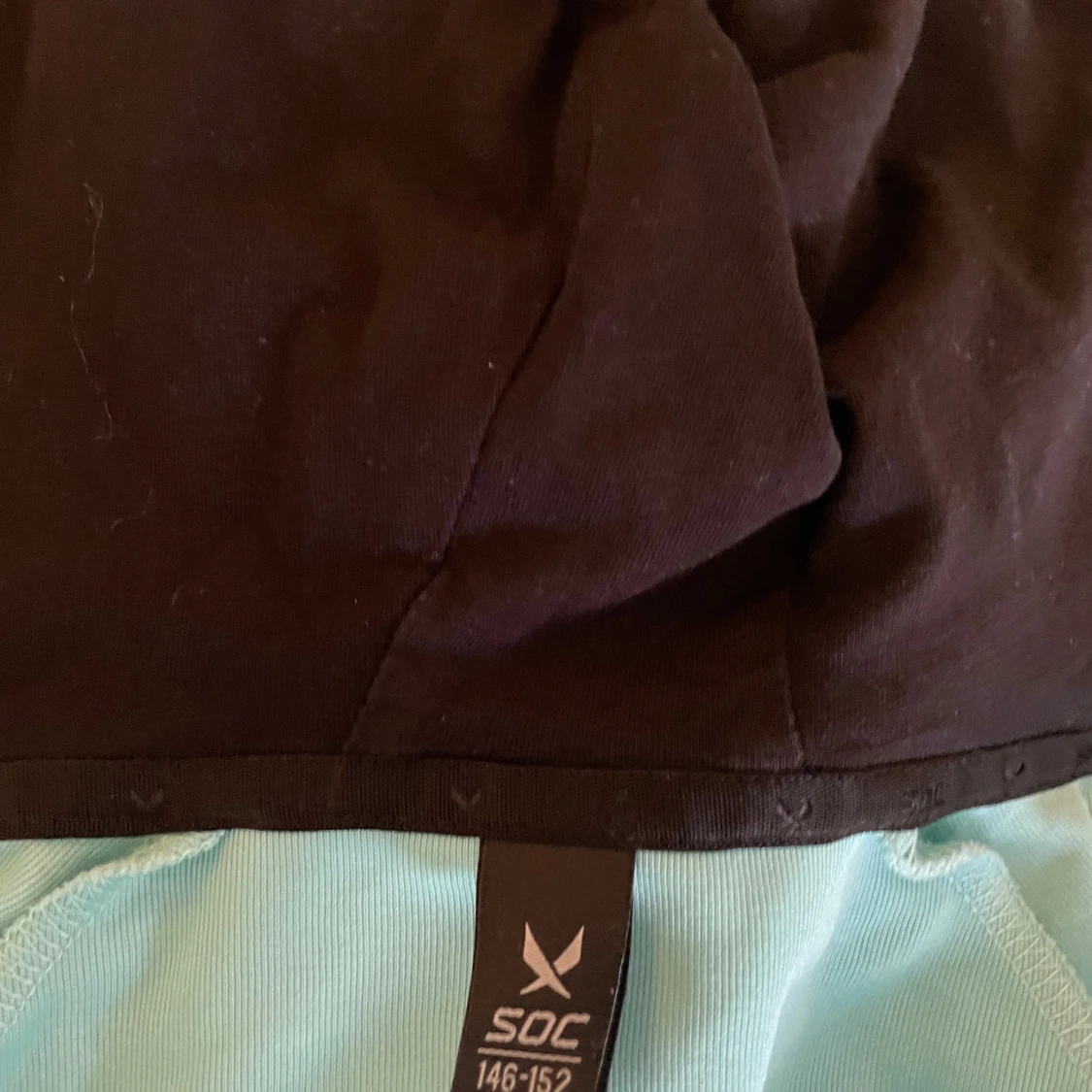 Ljusblå zip-hoodie från SOC - 2