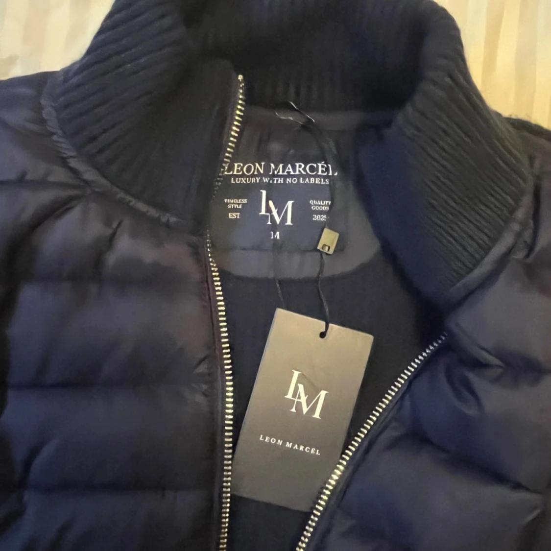 Mörkblå cardigan  - 4