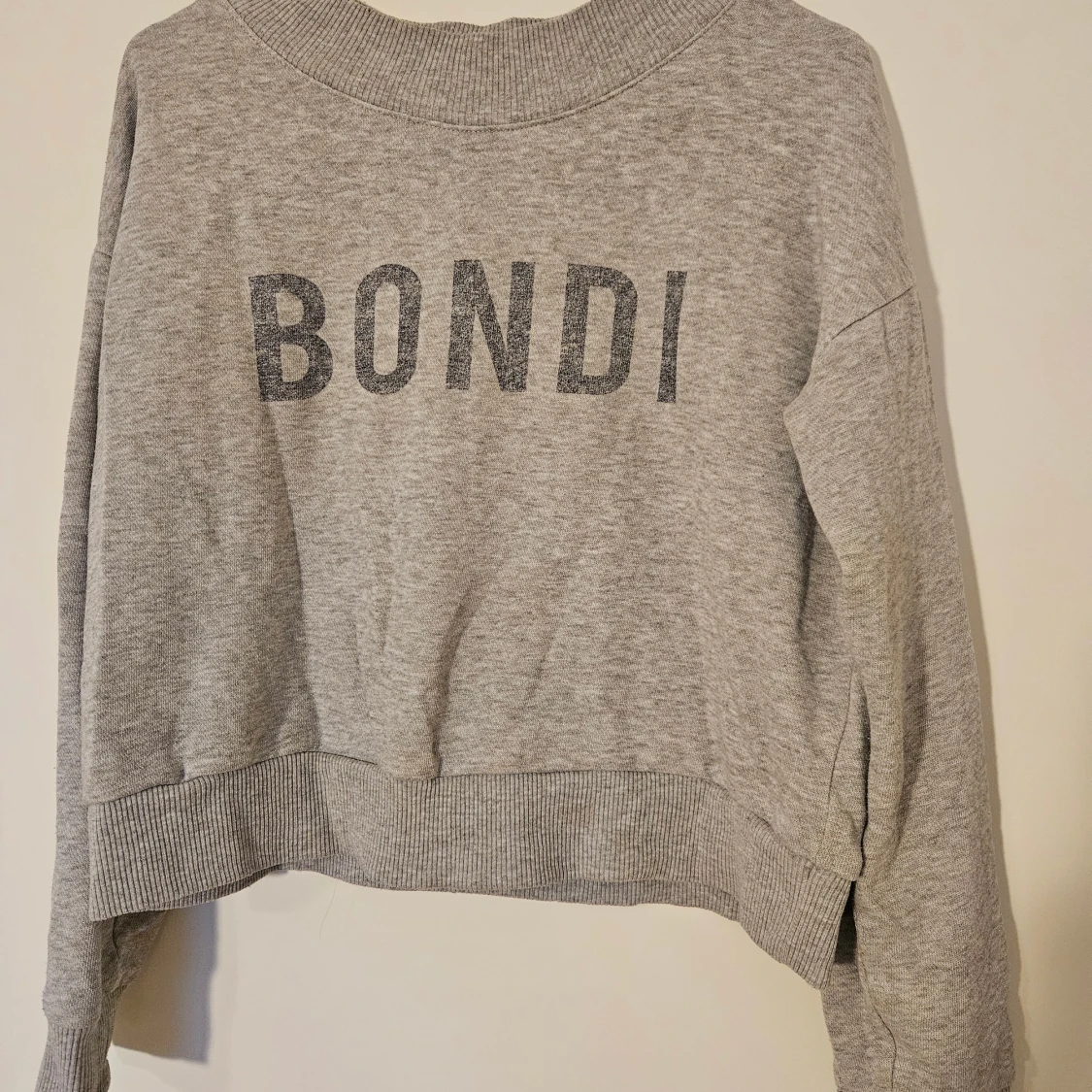 Grå sweatshirt från Aerie med tryck