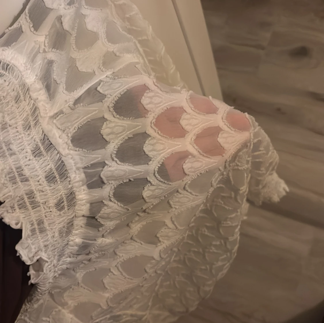 Vit blus med struktur från ONLY - 2