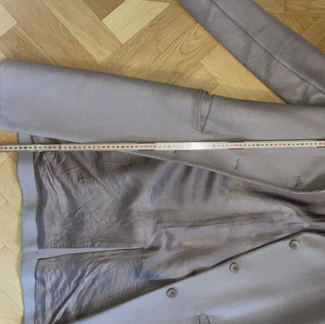 Beige ullkappa från COS - 4