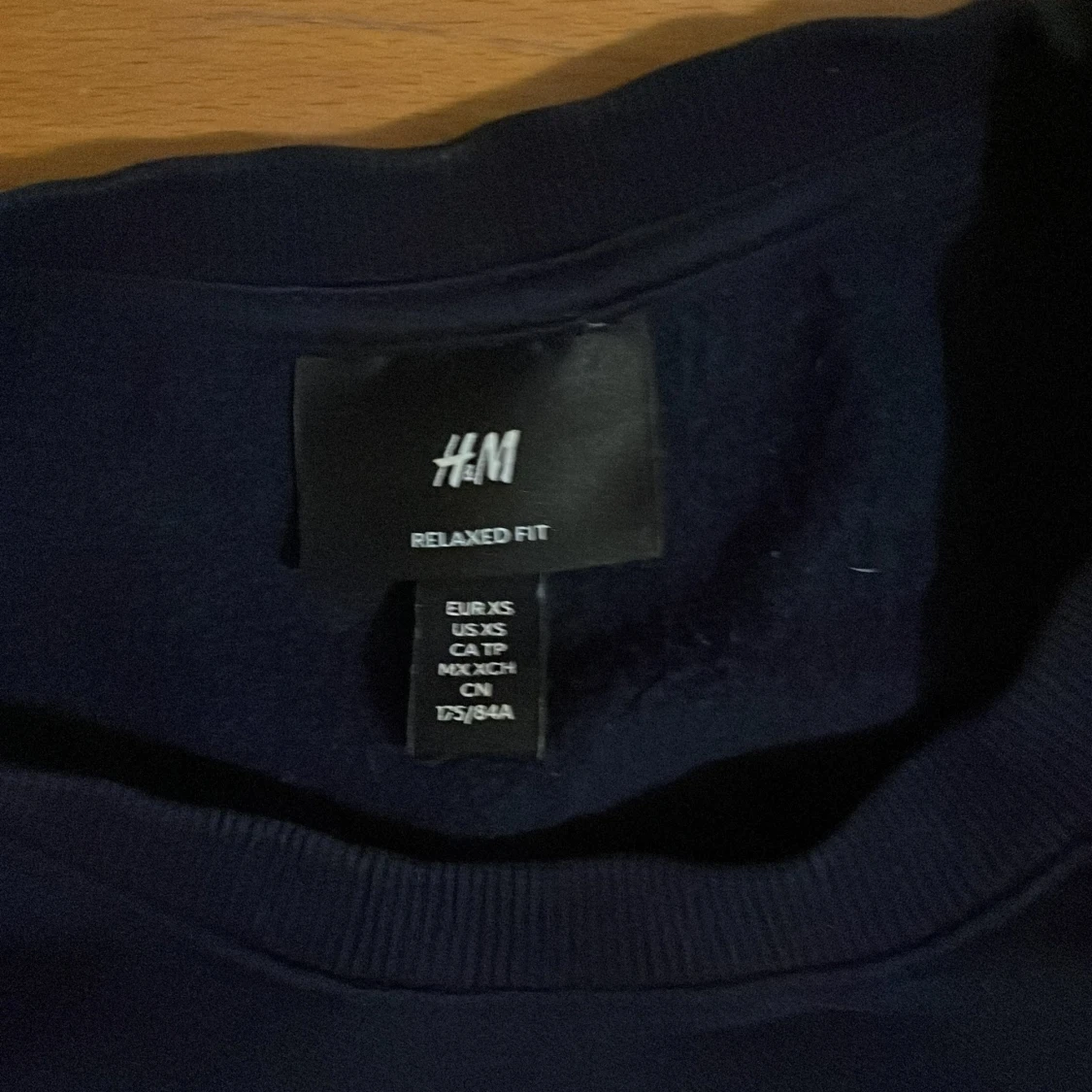 Mörkblå sweatshirt från H&M XS - 2