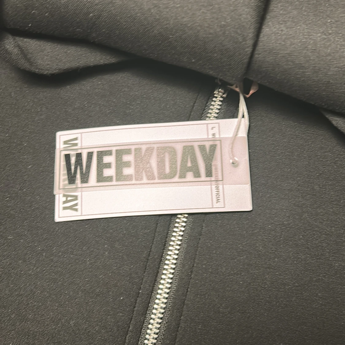 Boxy zip up hoodie weekday - 1