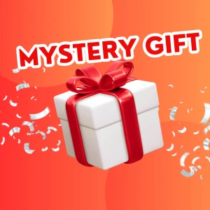 Mystery Gift  - Denna mysterygift passar dig som har stolek 45 i skor och L-M i tröjor, värdet är mycket högre än priset!!